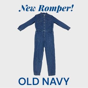 OLD NAVY DENIM ROMPER